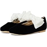 Janie and Jack Baby-Girls Velvet Bow Flats (Toddler/Little Kid/Big Kid)