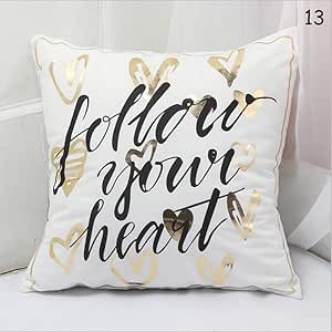 BALANCEYG Funda de Almohada Funda de Cojín Moda minimalista geometría