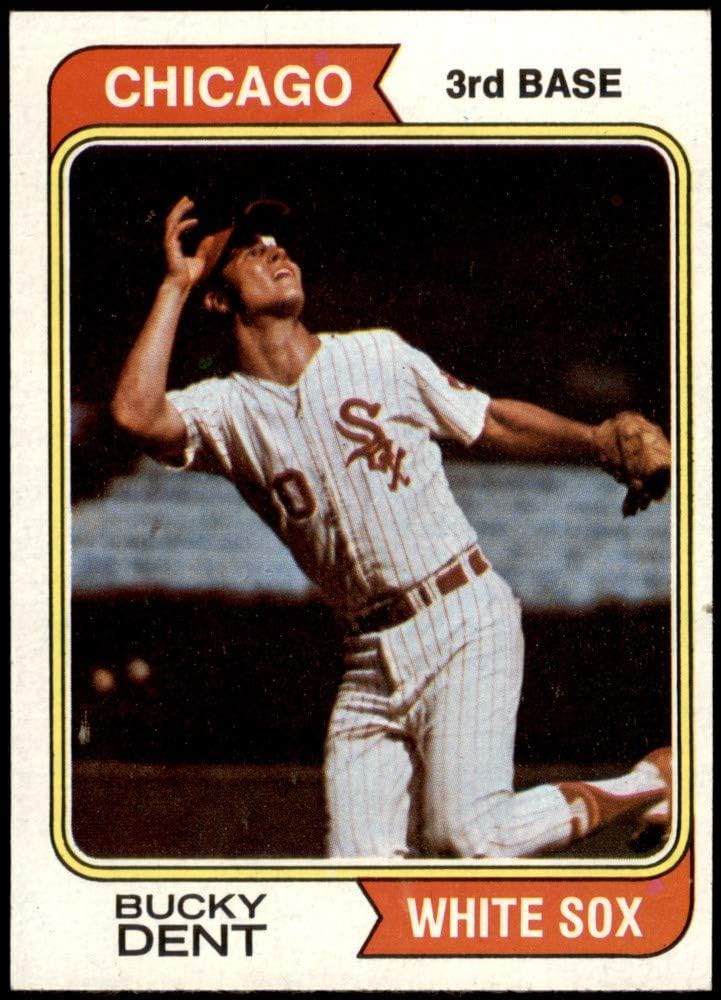 1974 Topps 582 Bucky Dent Chicago White Sox (Baseball