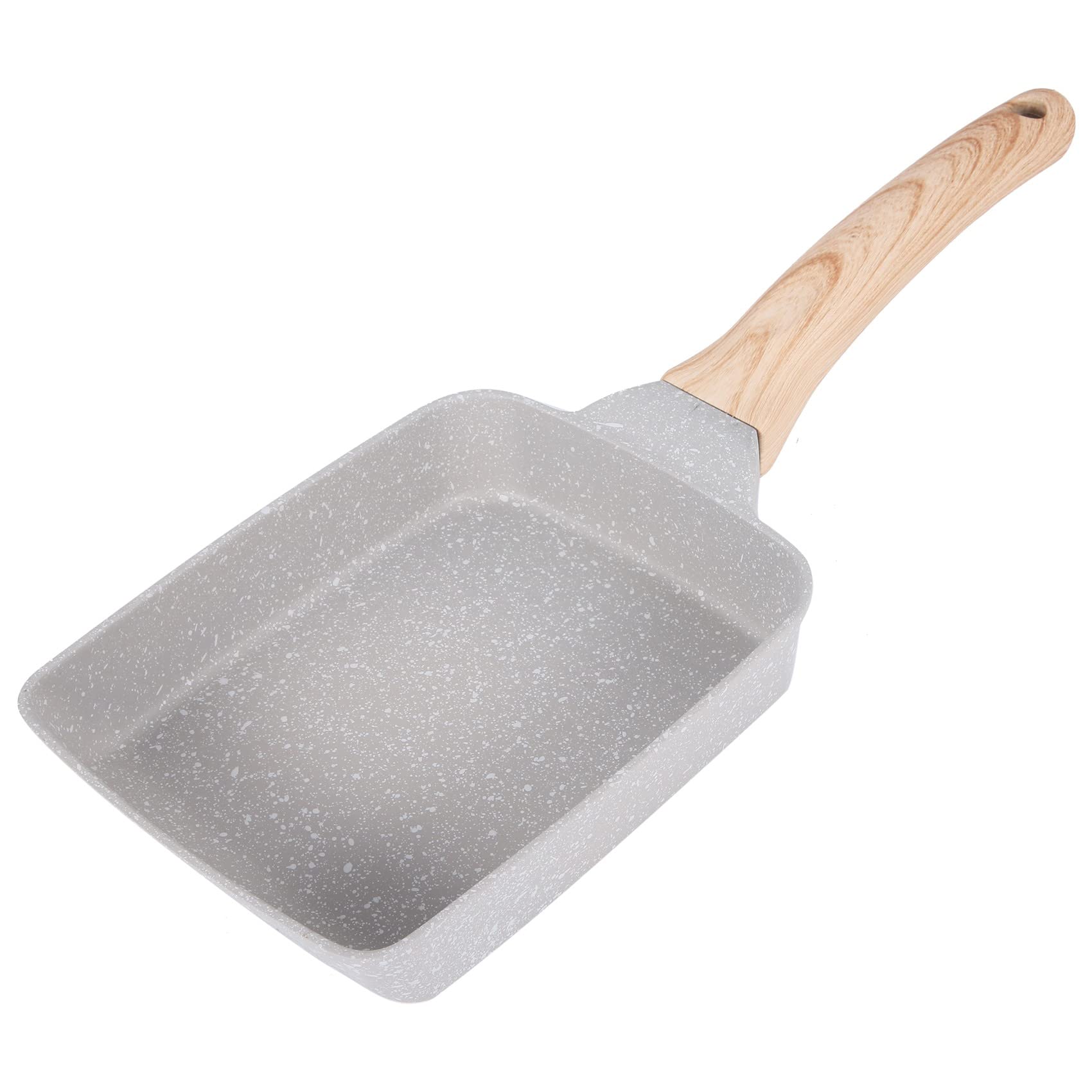 Hopbucan Non Stick Tamagoyaki Pan - Square Japanese Style Omelet Pot for Breakfast