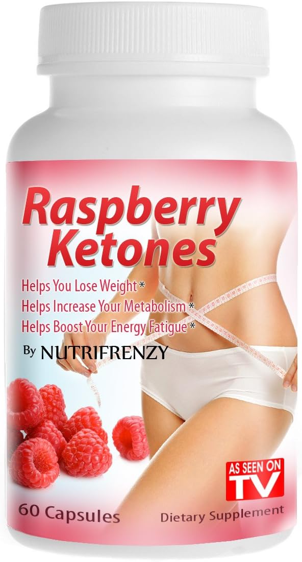 Raspberry Ketones, 100% Pure!, 500mg Servings 60 Capsules 250mg Per Pill, Weight Loss, Appetite Suppressant, As Seen on Tv!