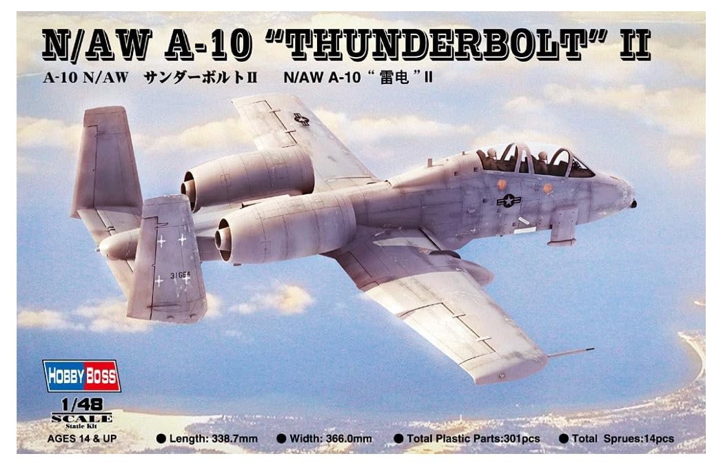 Hobbyboss 1:48 Scale N/AW A-10 Assembly Kit
