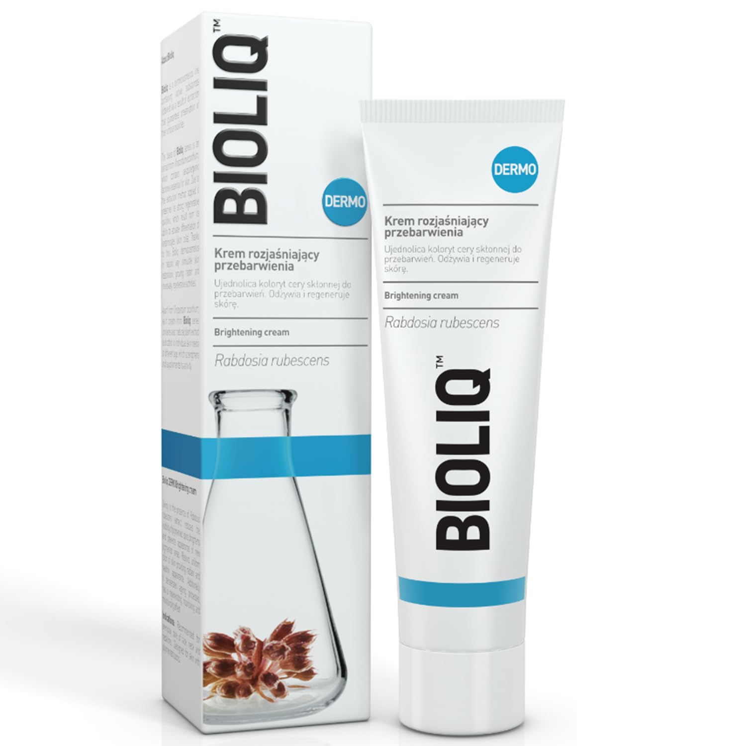 BIOLIQ DERMO - Brightening cream - 50 ml - Evens discolorations-prone skin tone. Nourishes and regenerates skin