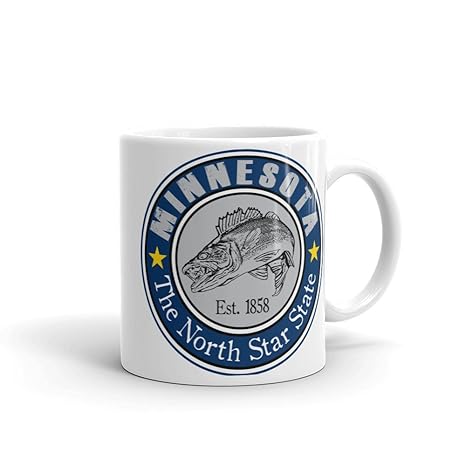 Amazon.com: Minnesota, North Star trofeo de Estado, Walleye ...