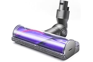 Coodss Quick-Release Motorhead Cleaner for Dyson V6 DC58 DC59 DC61 DC62 DC72 DC74 Vacuums Models Cleaner Head Dyson SV04 SV06 SV09 Replacement Part Electric Head for Hardwood Floor Carpets
