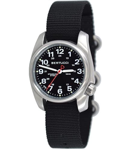 Amazon.com: BERTUCCI A-2T Vintage Watch | Green Dial | Swiss Super