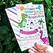 WERNNSAI Dinosaur Party Invitations with Envelopes - Dino Party Supplies for Girls Birthday Baby Shower Party 20 Set Fill-in Invitations Cards