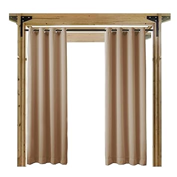 Gazebo Porch Cololeaf Outdoor Curtains For Patio Waterproof 108