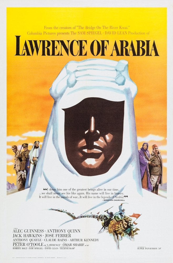 Posterazzi EVCMCDLAOFEC253 Lawrence Of Arabia Movie Poster Masterprint 11 x 17