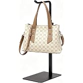 KMtilsh Adjustable Tabletop Purse &amp; Banner Display Stand, Black Load:8lbs | Scratch-resistant surface,Multi-use tabletop rack,Stands for displaying bags,banners,and wreaths