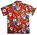 Funky Hawaiian Shirt, Parrotcherry, red, XXL