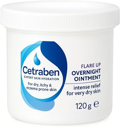 Cetraben Flare Up Overnight Ointment 120g Fragrance Free Dry Skin
