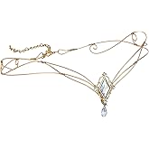 CoTeeZa Elf Crown Fairy Circlet - Halloween Cosplay Women Headpiece Accessories