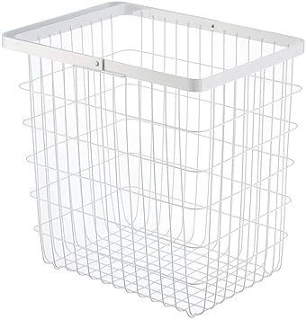 Amazon ランドリーワイヤーバスケット タワー 山崎実業 おしゃれ