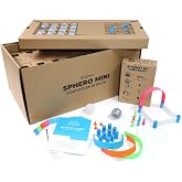 Sphero Mini App-Enabled Coding Robots for Classrooms, 16-Pack | Teach Computer Science, Coding, &amp; AI Literacy, STEM &amp; STEAM Learning Kit for Kids 8+