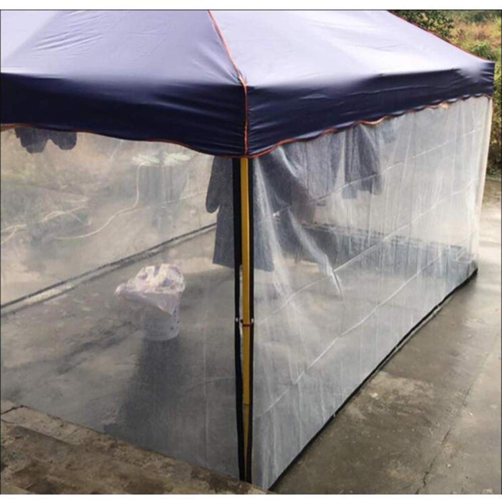 Lsxiao Glass Clear Tarpaulin Waterproof Heavy Duty Balcony Rain