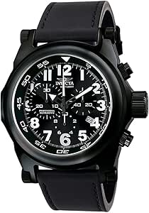 Invicta Men's F0046 Force Collection Chronograph Black Ion-Plated Watch