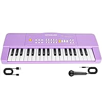 Toy Piano Keyboard for Kids Upgrade Electric Pianos Toys for 3 4 5 6 7 8 Year Old Girls Boys Beginners Keyboards with Microph