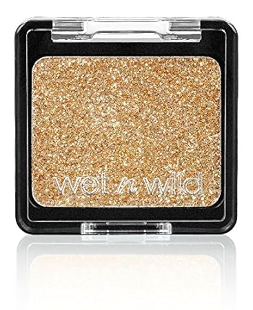 Wet N Wild Colour Icon Glitter Single, Brass, Golden,