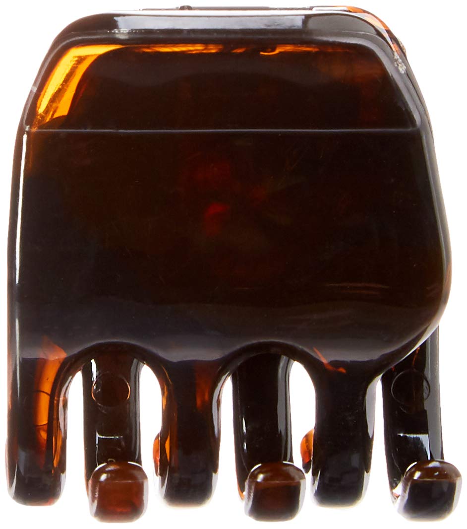 Goody 32764 Women's Classics 2 Medium Claw Clips, Pefrect for All Hair Types, Great for Easily Pulling Up Your Hair, Plastic Material, Black and Brown Colors, 2 Count (Pack of 1) : Hair Claws : Beauty
