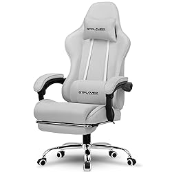 GTPLAYER Gaming Chair with Footrest, Computer Chair