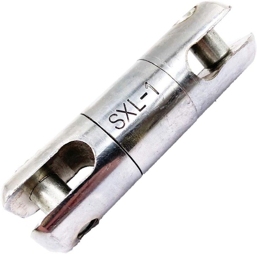 Jewboer Cable Pulling Swivel Wire Line Rope Ball Bearing Swivel 1 Ton