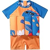 Toddler One-Piece Swimsuit Beach Sport Summer Swimwear Hawaiian Floral Bathing Suit for Girls Boys