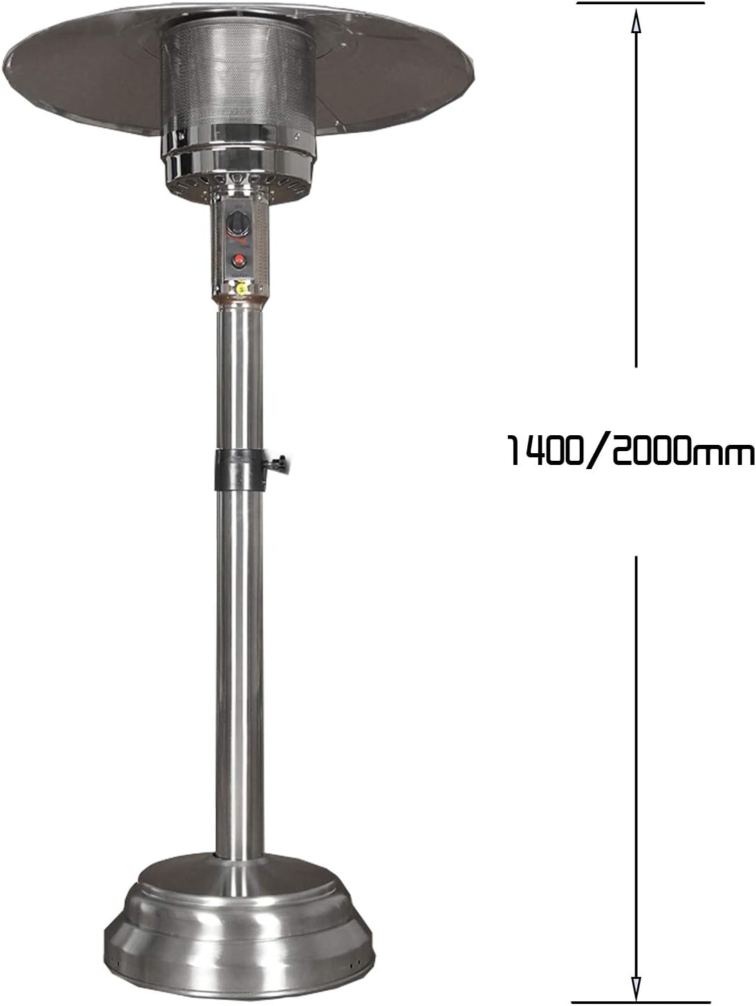 kindle living patio heaters on Amazon Com Charon Outdoor Patio Heater 13kw Gas Patio Heater Stainless Steel Garden Heater Commercial Large Area For Outdoor Or Indoor Use Garden Outdoor