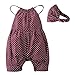 Isugar 2PCS Baby Girls Dots Romper+Headband Clothes Outfits Set