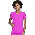 Heartsoul Womens Scrubs, Shaped V-Neck Top, Stretch Performance Fabric 20710