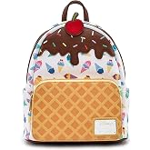 Loungefly x Disney Princess Ice Cream Mini-Backpack (One Size, White Multi)