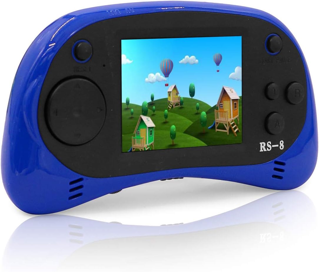 Hades USB Charging Handheld Game Console,Children’s Retro TV Video Games Player Arcade Gaming System,Built-in 260 Old School Games, 2.5” LCD Screen Birthday Gift for Kids