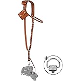 C Coiro Leather Camera Strap for One Camera Professional Single Leather Harness Shoulder Strap Quick Release