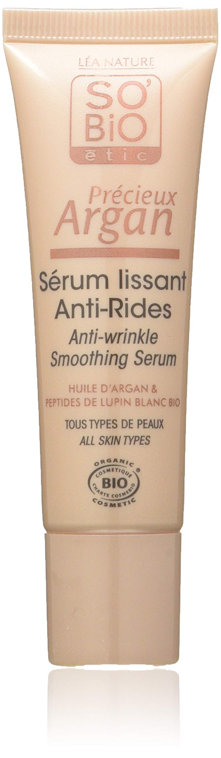 SO'BiO étic Précieux Argan Cosmos Organic Anti-Wrinkle Smoothing Serum, 30 ml