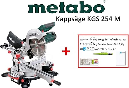 Metabo 602540000 Kgs 254 M Edition M Lot De 2 Scies A Onglets Avec 2 Rallonges Et Pince A Denuder Marqueur Pica Format A6 Amazon Fr Bricolage