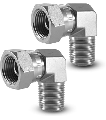 Brennan Industries 6901-08-04-NWO-FG Forged Steel 90 Degree Elbow