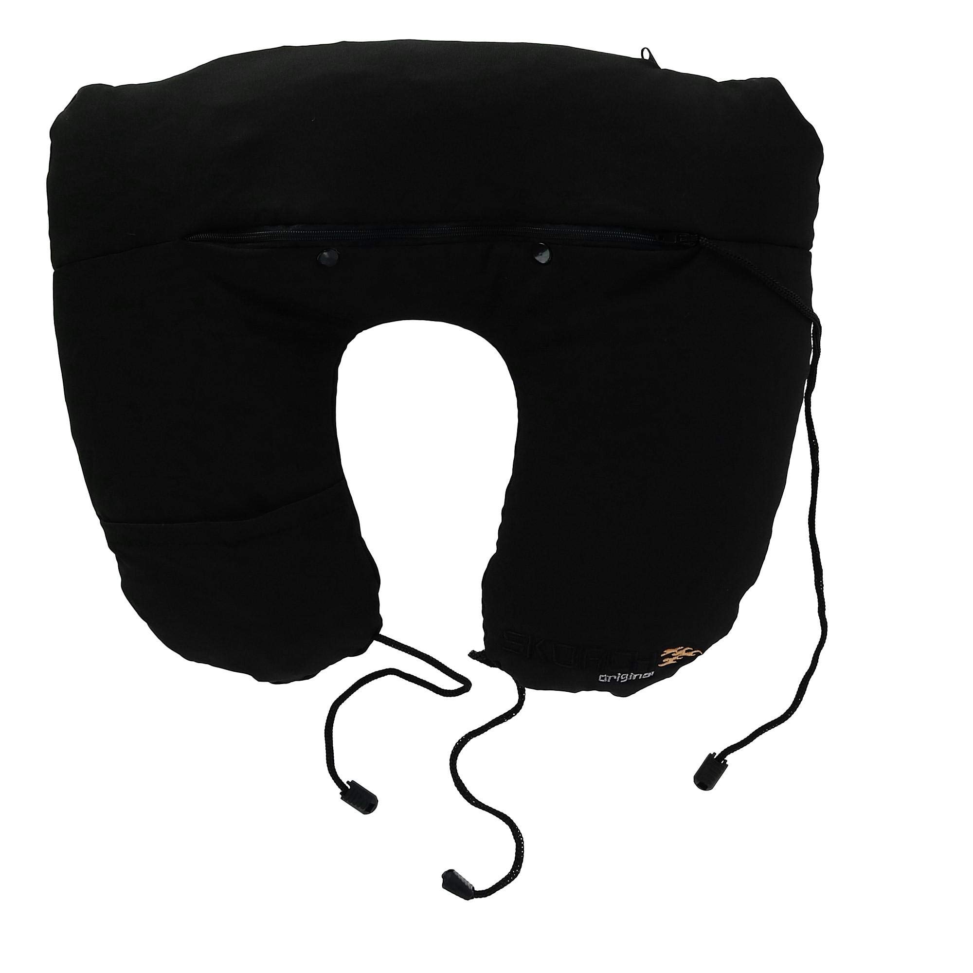Enroute Unisex 2 in 1 Hooded Travel Pillow Neck Rest ...