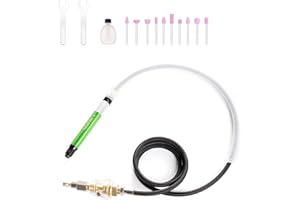 Dotool Micro Air Die Grinder， 54000RPM Pencil Grinder Air Tool, 1/8" Air Grinder, Pneumatic Grinder For Cleaning Dies,Rotors,Backing Plates,Brake Pads,Mounts