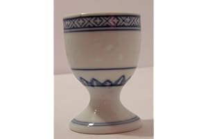 Kitchencookshop Rice Pattern/Ceramic Egg Cup 1618, 7cm Height
