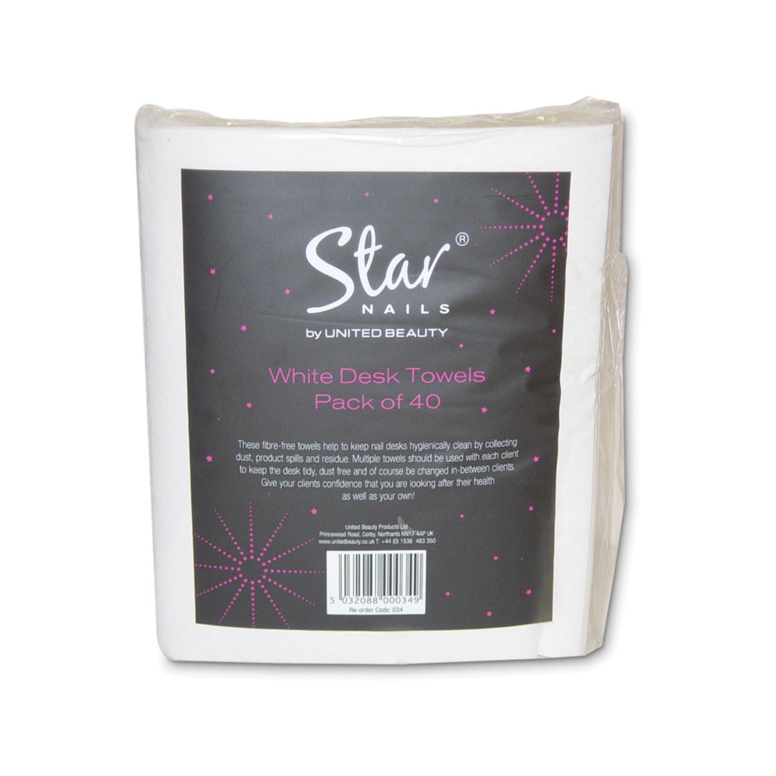 White Desk Towels (pack of 50)