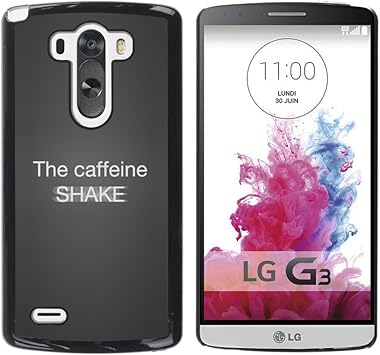 Koko Case Lg G3 D855 D850 D851 Cafe Cafeine Tremblement Citation D Amour Drole Mince Noir Plastique Couverture Shell Armure Coque Coq Cas Etui Housse Case Cover Amazon Fr High Tech