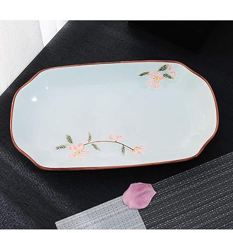 Zhao Li Bandeja de microondas - Cerámica Japonesa Peces ...