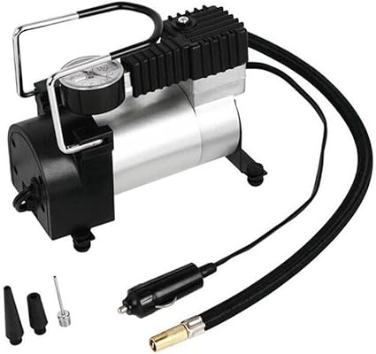 Amazon Co Jp エアコンプレッサー 車用 12v 車用空気入れ 車載 携帯便利 付自動車 バイク 自転車 ボール 浮き輪 風船用 Mc Ap12 家電 カメラ