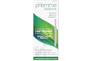 pHemme Balance - 7-Day Bacterial Vaginosis (BV) Treatment with Patented Comfort Applicator, Clinically Proven Ingredients for