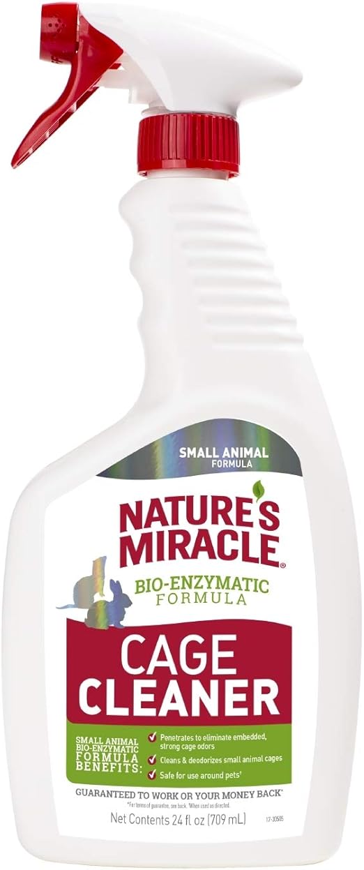 nature's miracle cage odor eliminator for small animals