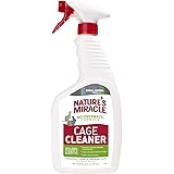 Nature’s Miracle Cage Cleaner 24 fl oz, Small Animal Formula, Cleans And Deodorizes Small Animal Cages, 2nd Edition
