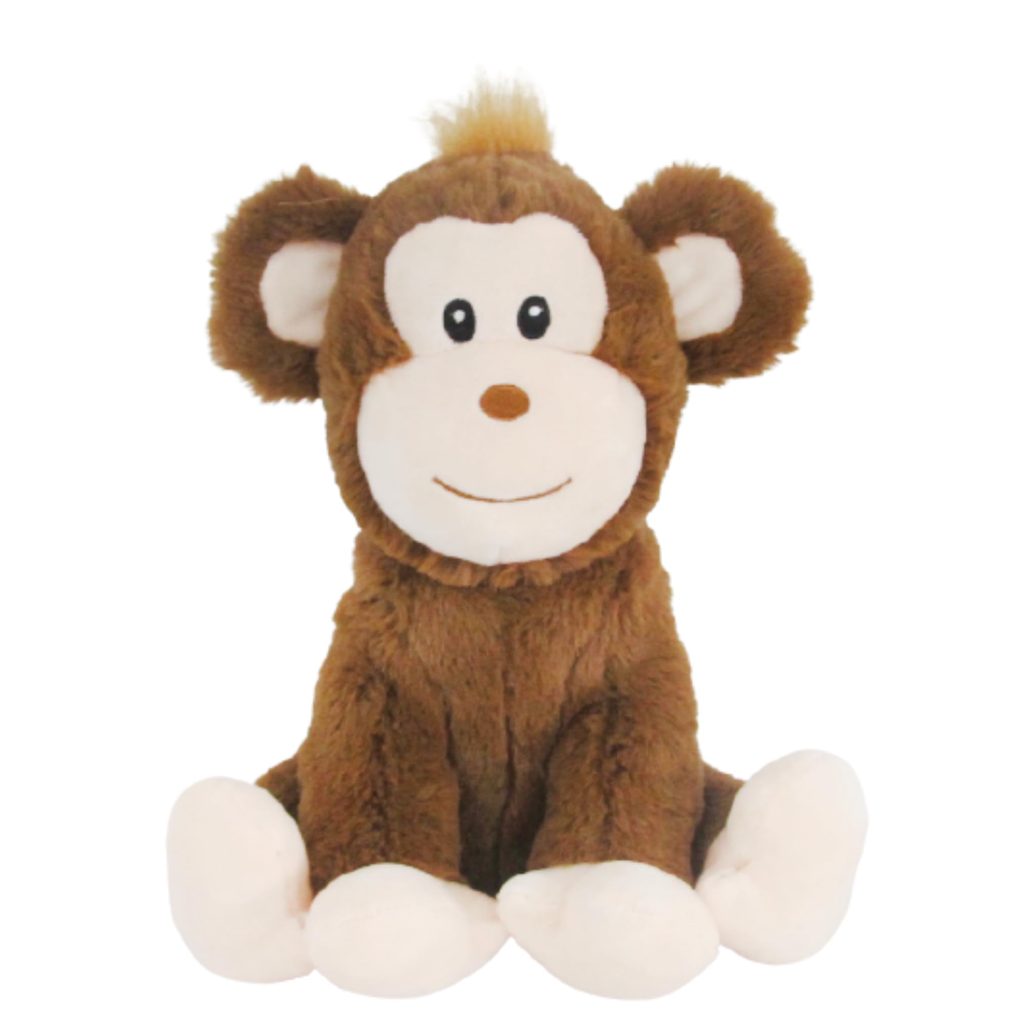 B Living Monkey Teddy Soft Toy - 10 Inch Animal Plush Monkey Teddy Bear, Soft Toys For A Cheeky Monkey, Animal Teddy Zoo Or Pram Toy/Pushchair Toy. Monkey Plush Toy.