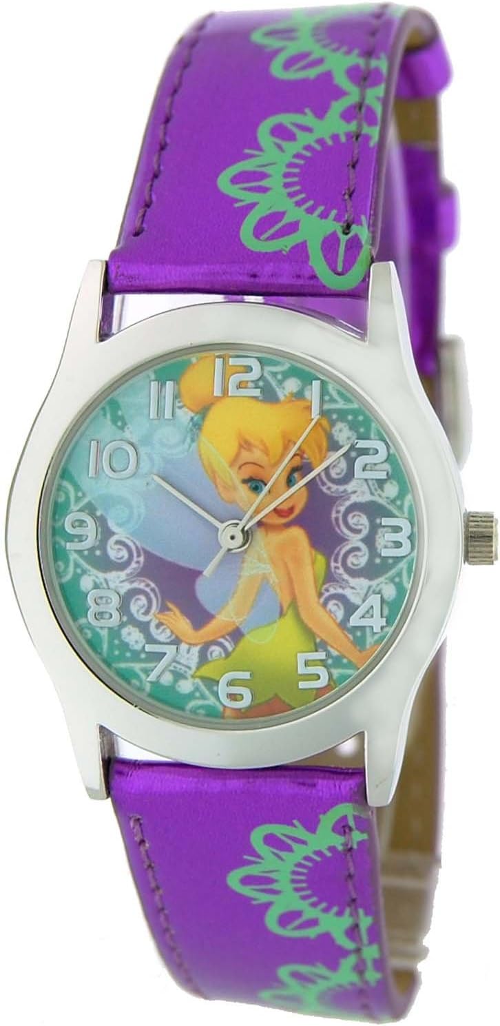 Disney Purple Princess Fairy Tinkerbell Watch Wristwatch 41495B