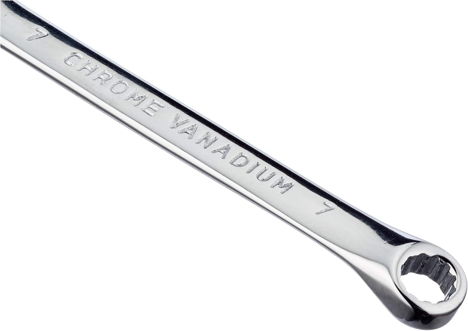 Silverline LS07 Combination Spanner 7 mm, Chrome - Image 3