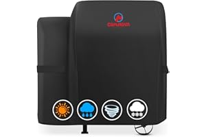 M COMNOVA OUTDOORS Comnova Grill Cover for Pit Boss 700FB - 600D Wood Pellet Smoker Cover for Pitboss Waterproof & Heavy Duty, Premium Pellet BBQ Cover for Pit Boss 400FB, 700FB, Lexington 500, Pro 600 and Z Grill 550B